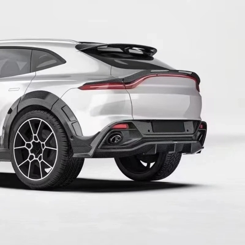 Small Surround Body Kit for  DBX Upgrade PK Model Dry Carbon Fiber Middle Spoiler, Rear Wing
